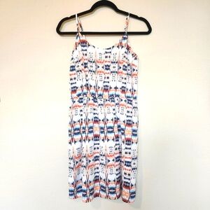 Old Navy Sundress Tribal Aztec Print Size M Rayon
